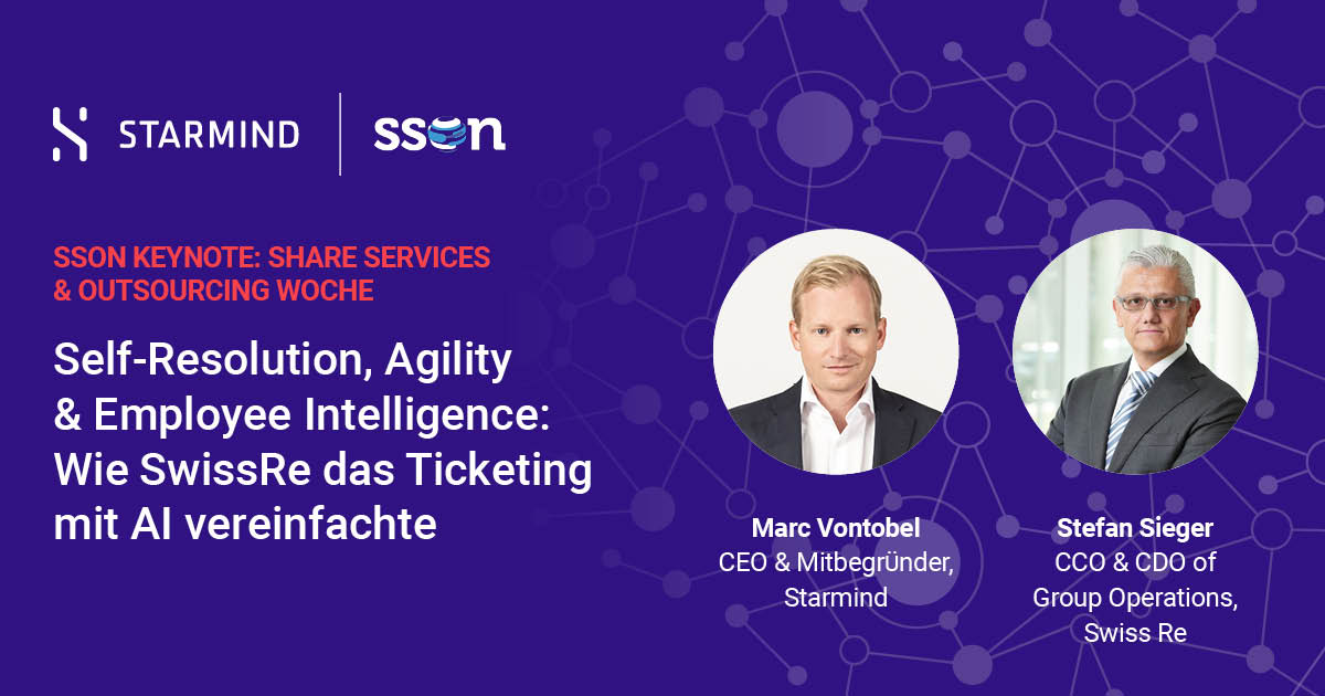 Self-Resolution, Agility & Employee Intelligence: Wie SwissRe das Ticketing mit AI vereinfachte